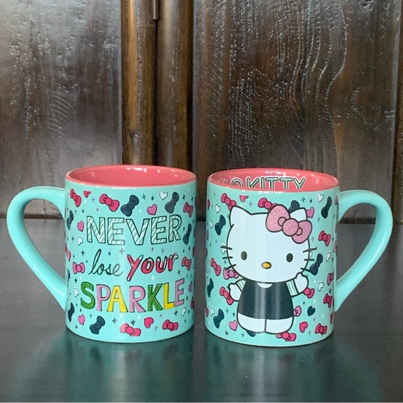 Hello Kitty Never Lose Your Sparkle 14oz Ceramic Mug - Picture 2 of 12